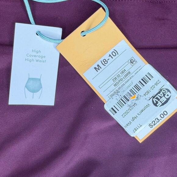 NWT Kona Sol High Coverage High Waist Bikini Bottom Size M - Picture 4 of 4